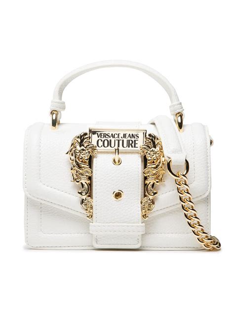 versace couture tasche weiß